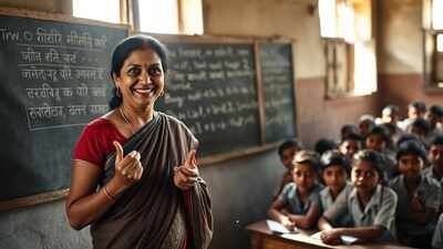 Disengaged guest teachers in Buxar demand age relaxation for TRE-4