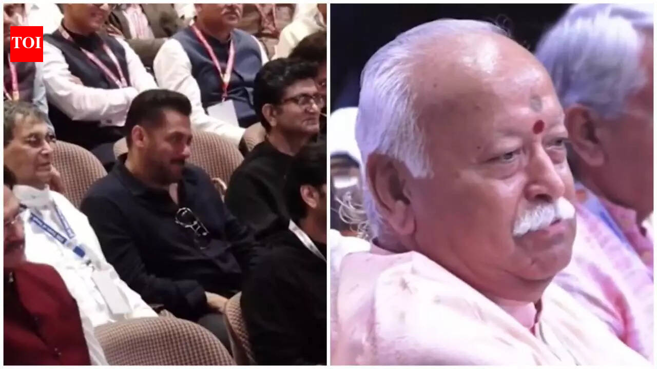 Salman Khan reacts after RSS chief Mohan Bhagwat calls him an inspiration for college students: 'What he wears, they do the same'