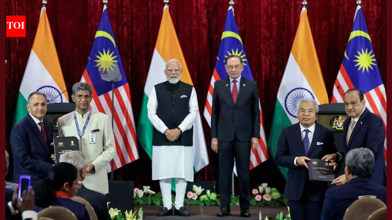 India, Malaysia sign 11 MoUs during Modi's visit