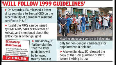 1 day, 3 clarifications: EC in knot over domicile certificate issue