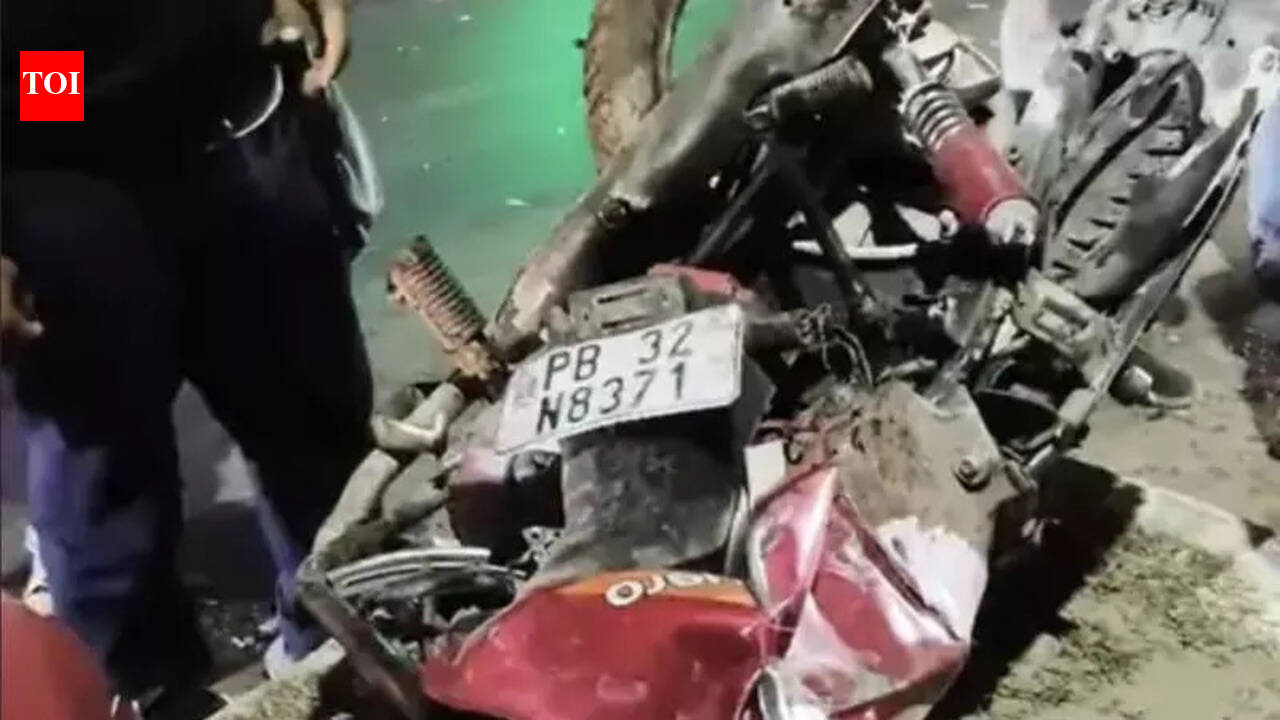 2 brothers die in road accident | Chandigarh News - The Times of India