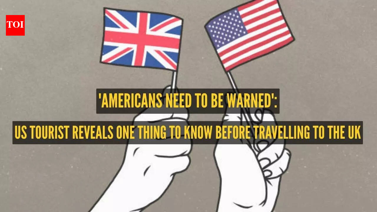 'Americans need to be warned': US tourist reveals one thing to know before travelling to the UK