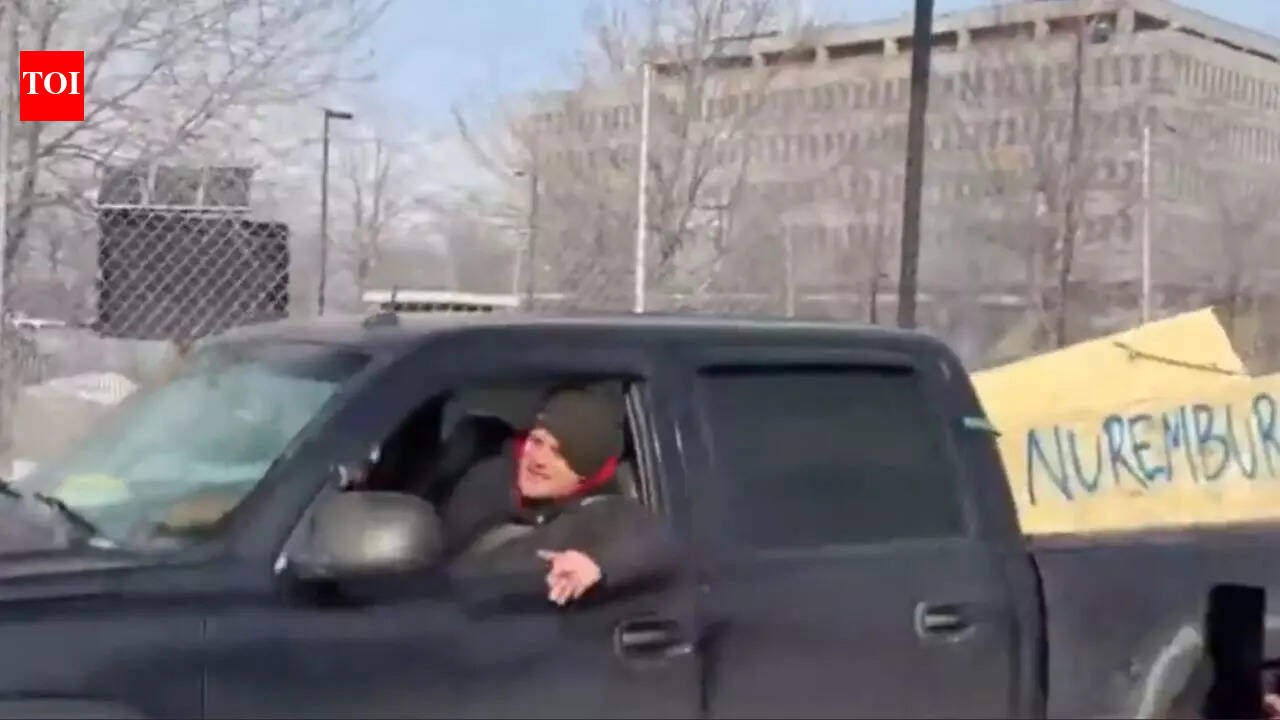 Watch: Anti-ICE protesters mistake supporter with opponent, hurl sex toys at him during Minneapolis rally