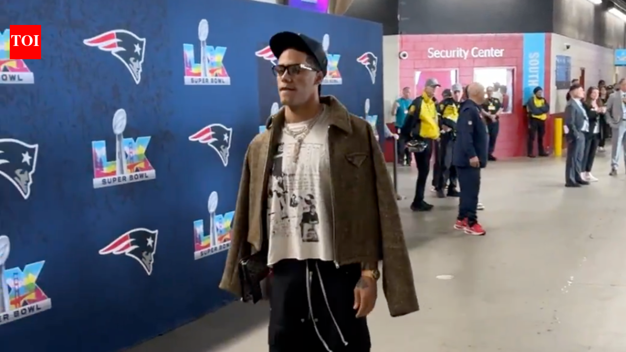 Watch: Patriots’ Christian Gonzalez arrives in style at Levi’s Stadium ahead of Super Bowl LX