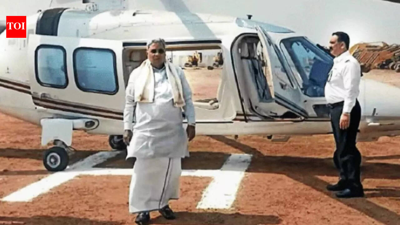 Security lapse: Karnataka CM Siddaramaiah’s chopper lands at wrong helipad