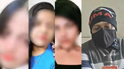  Father of sisters who died by suicide in Ghaziabad, when asked about three wives and dead live-in partner