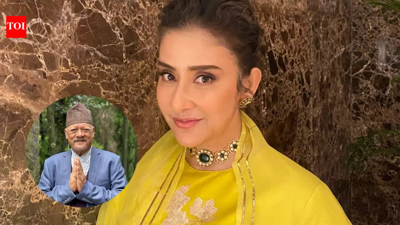 Manisha Koirala pays a heartfelt tribute to late Nepali & Bollywood actor Sunil Thapa