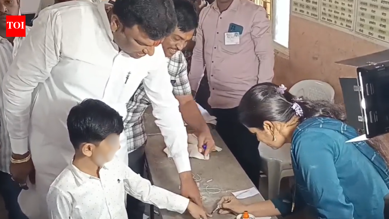 Maharashtra Zilla Parishad polls: Shiv Sena MLA Vilas Bhumre's minor son ‘inked’ at booth; 3 suspended