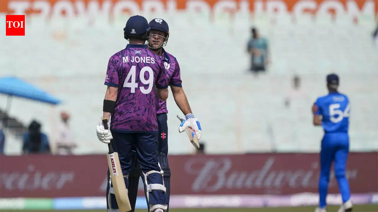 T20 WC: Munsey, McMullen power Scotland to 207/4 vs Italy