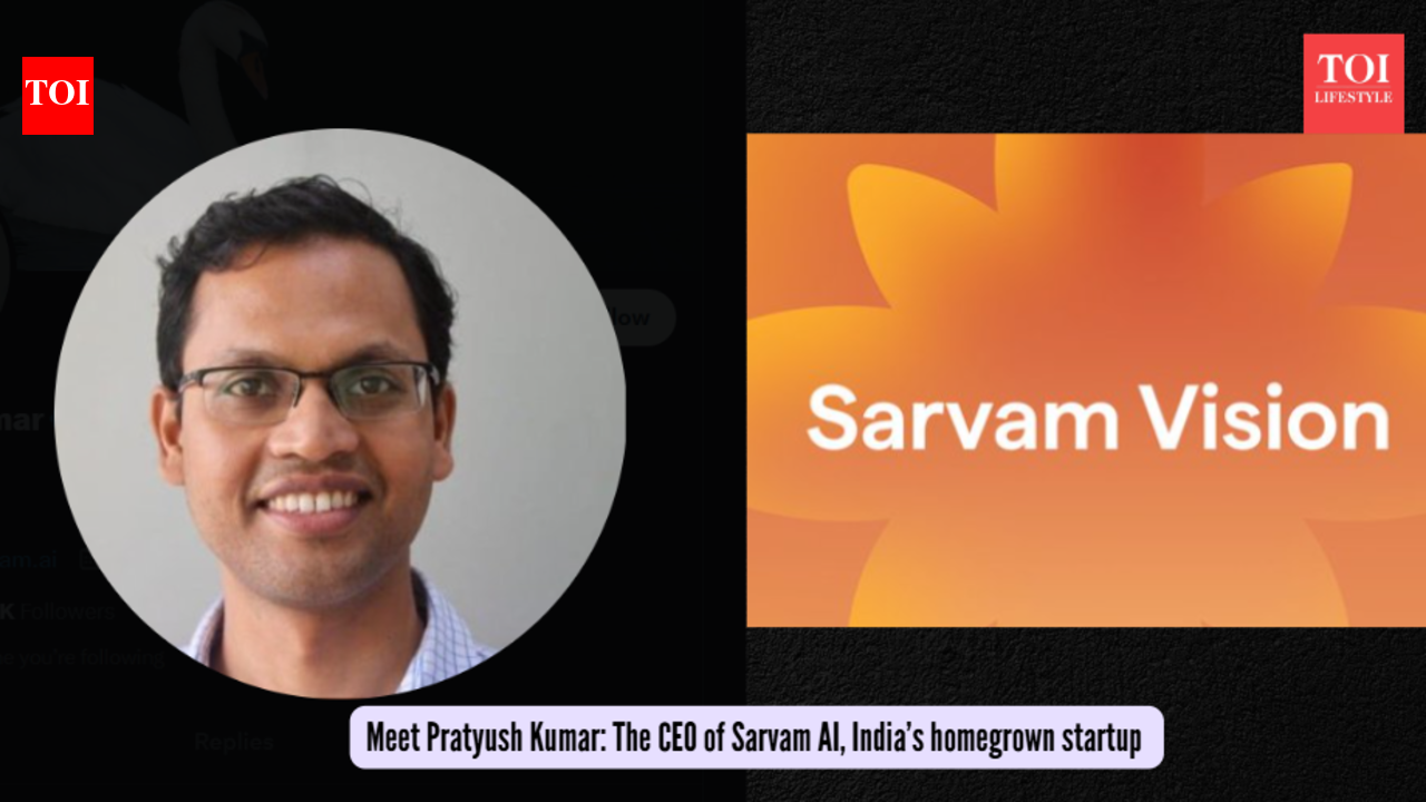 Meet Pratyush Kumar: The CEO of Sarvam AI, India’s homegrown startup giving Google and ChatGPT a run for their money