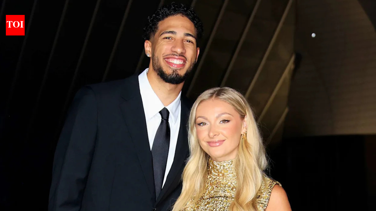 Jade Jones drops adorable two-word reaction to Tyrese Haliburton's viral on-court work sneak peek