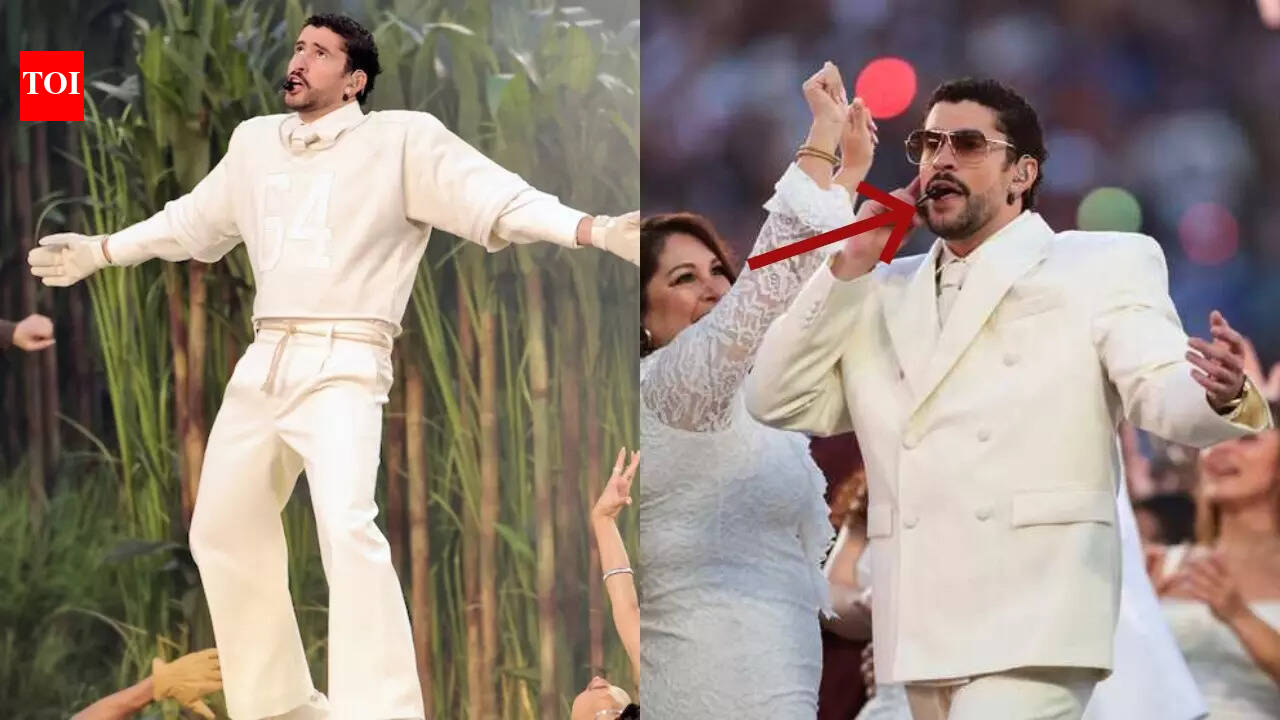 ‘Ripping off his mic’ Bad Bunny scrubs Instagram clean, ‘rushed’ off stage, & disappears just hours after his Super Bowl 60 halftime performance