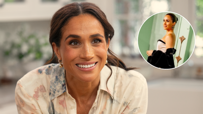 Meghan Markle goes Hollywood glam with strapless white gown to LA Fundraising Gala