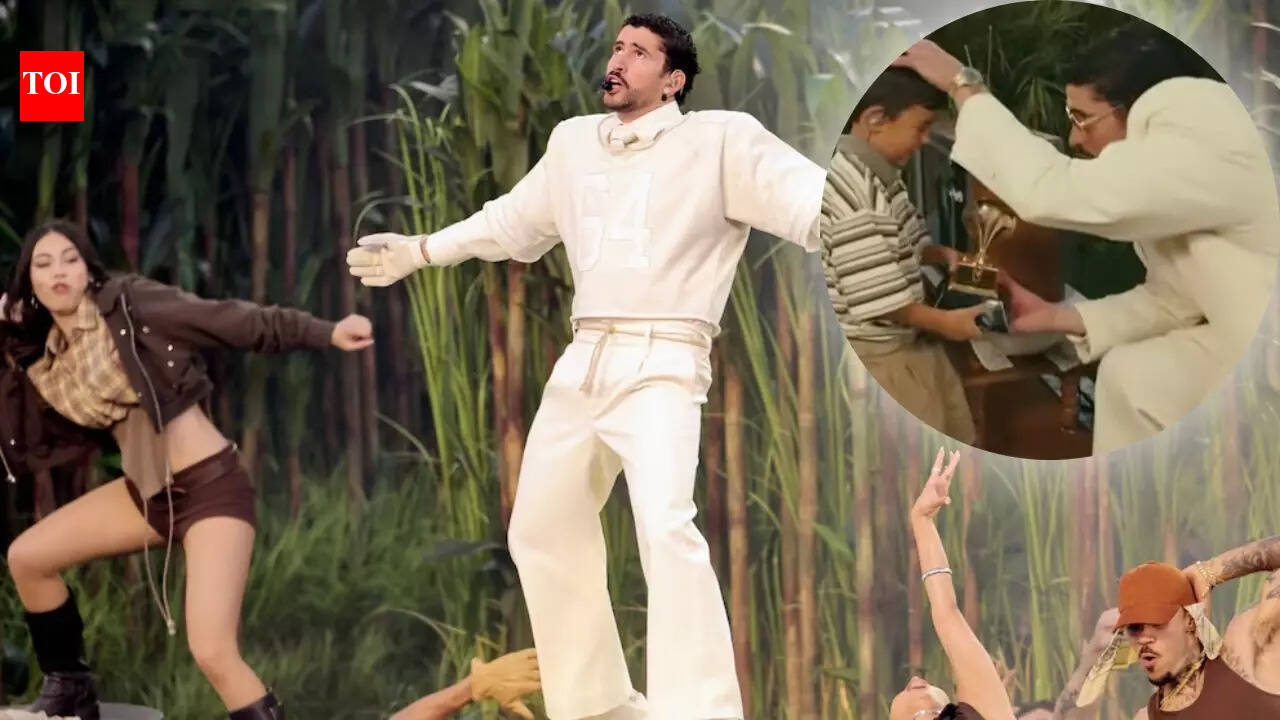 Did Bad Bunny Just Shut Down the ‘Liam Ramos’ Rumor on Live TV With The Grammy Hand-Off at Super Bowl LX?