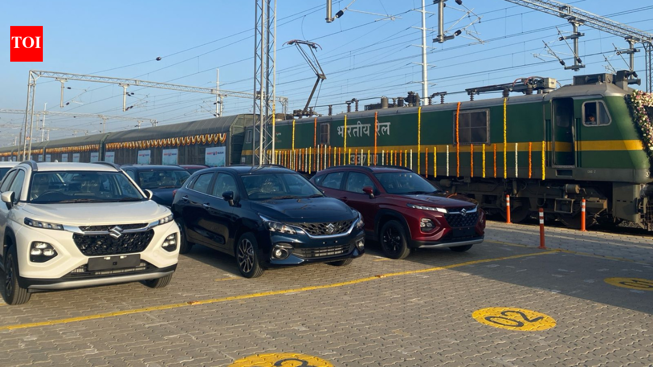 Maruti Suzuki moves 5.85 lakh cars by train in 2025: Rail record explained