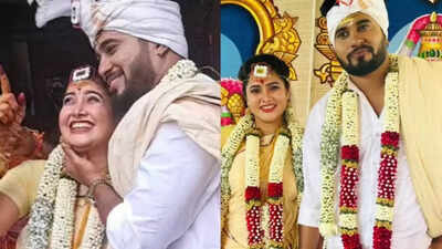 Lakshmi actress Keerthi ties the knot with Saikrish; wedding pics inside!