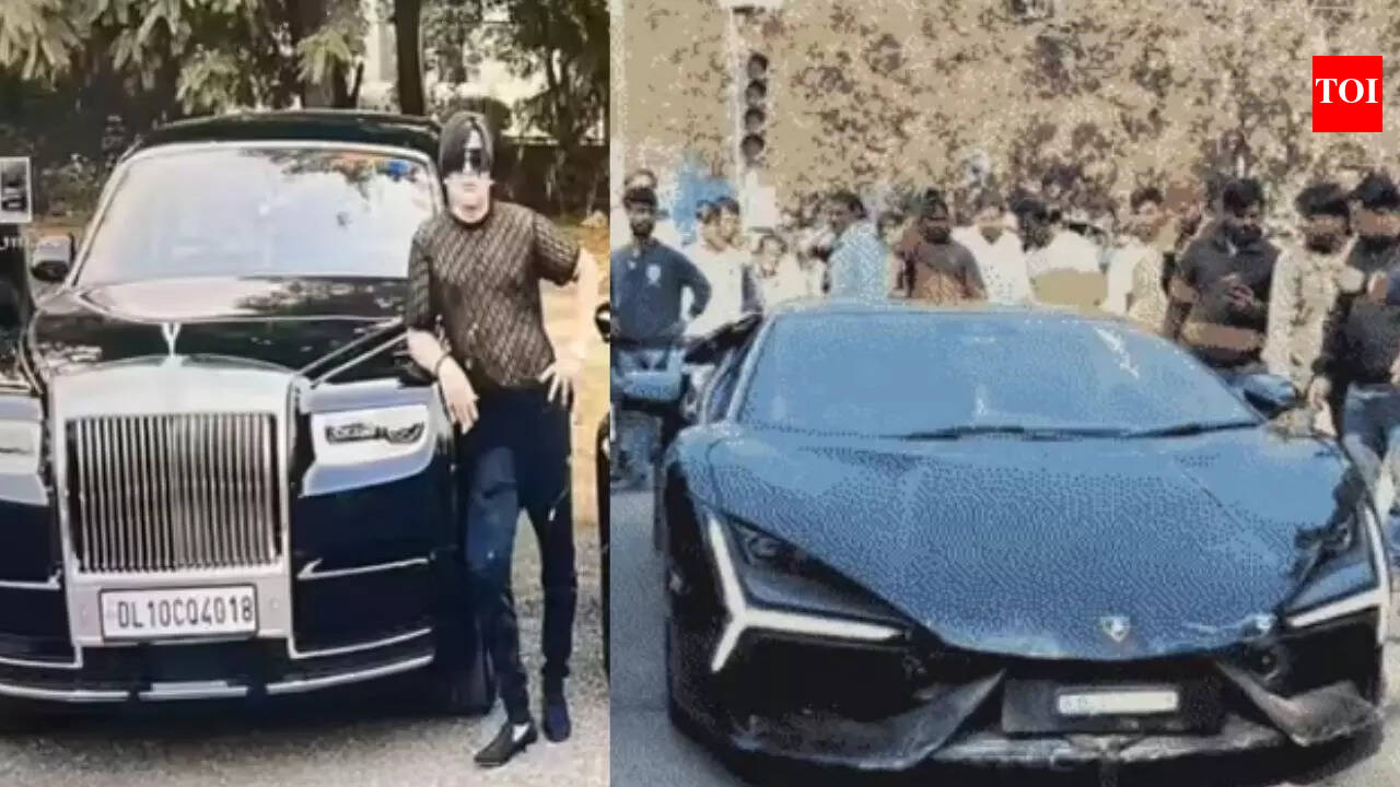 Kanpur Lamborghini crash: Who are tobacco tycoon KK Mishra and his son  Shivam Mishra? | Kanpur News