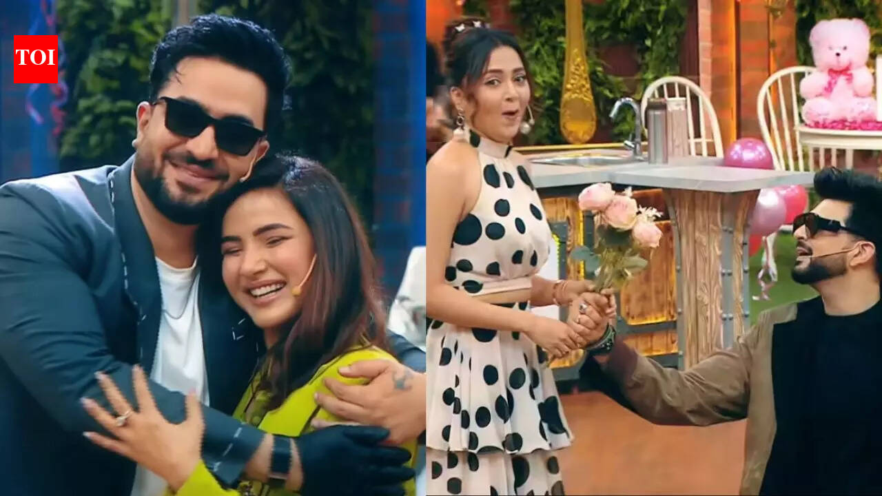 Laughter Chefs 3: Jasmin Bhasin surprises Aly Goni for Valentine’s Day special; Karan Kundrra expresses his love for Tejasswi Prakash