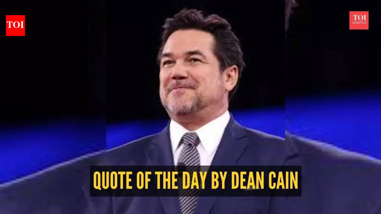 Quote of the day by Dean Cain: 