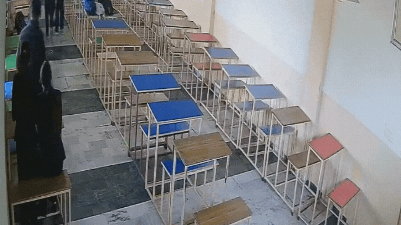 Watch: CCTV captures moment when student shoots classmate to death in Punjab law college