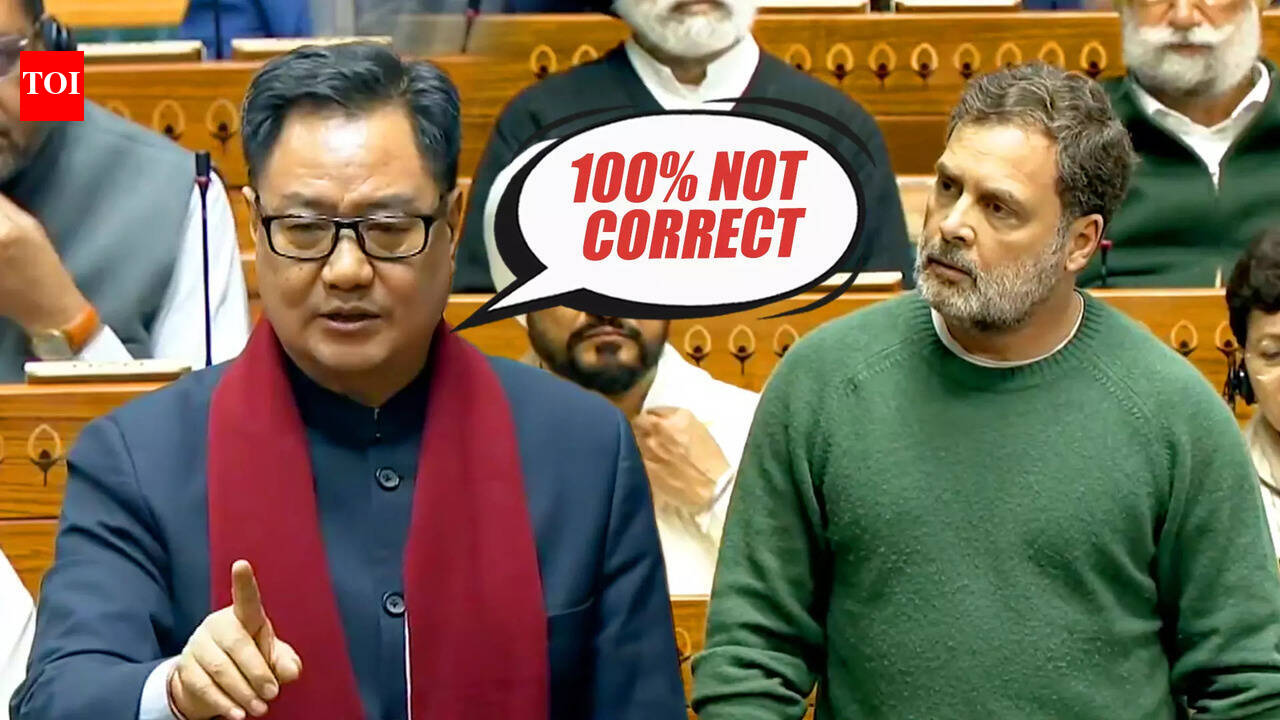 'Speaker Personally Committed': Rahul Gandhi-Kiren Rijiju Showdown In Lok Sabha Over LoP Speech