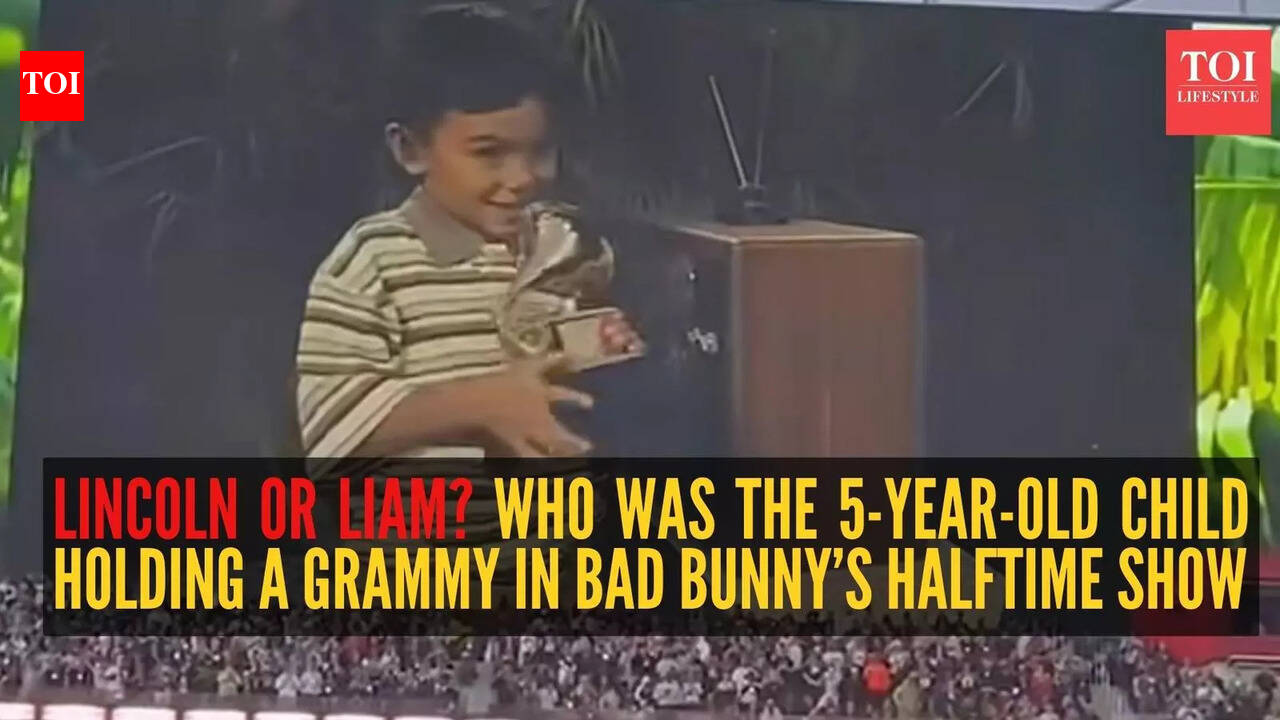 Explained: Lincoln or Liam? Who was the 5-year-old child holding a Grammy in Bad Bunny’s halftime show