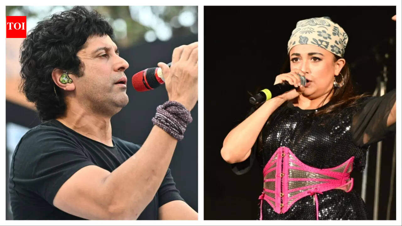 Farhan Akhtar and Monali Thakur light up Kala Ghoda Finale at Asiatic Library Steps