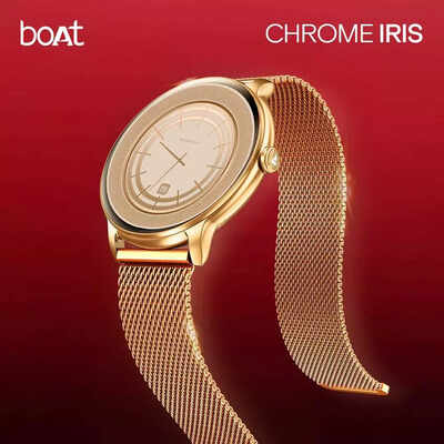 Boat Chrome Iris smartwatch with AMOLED display launched in India, priced at Rs 3,499