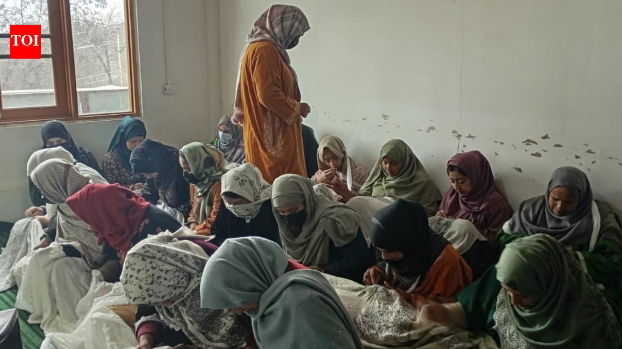 Kashmir shawl embroidery artisans receive upskilling entrepreneurship and market linkage training