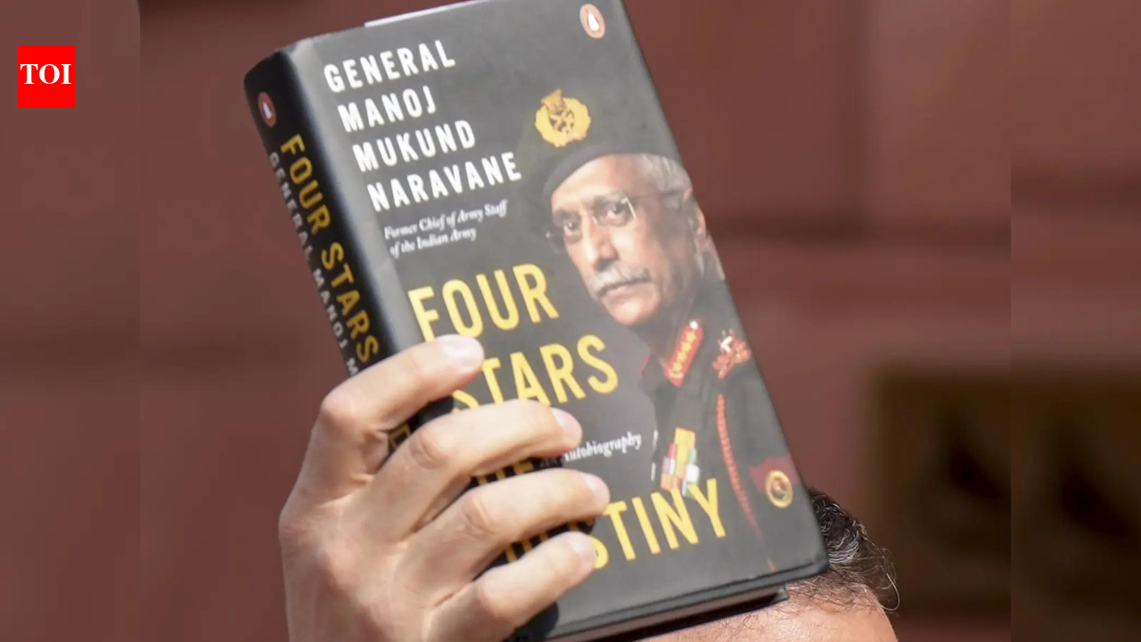 Delhi Police file FIR over circulation of an unpublished book of ex-Army chief Naravane