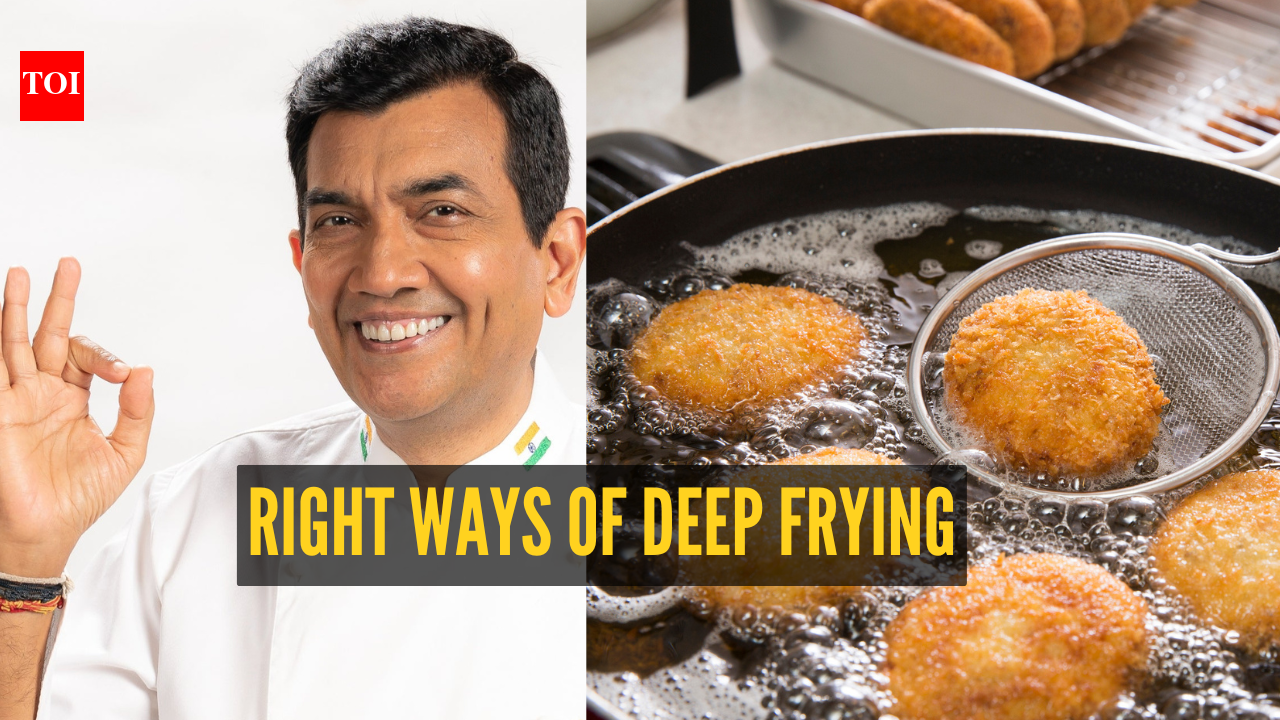 Chef Sanjeev Kapoor shares 10 smart tips and tricks for deep frying for better taste and nutrition
