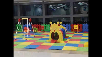 Young flyers get play space as Patna airport launches kids’ zone