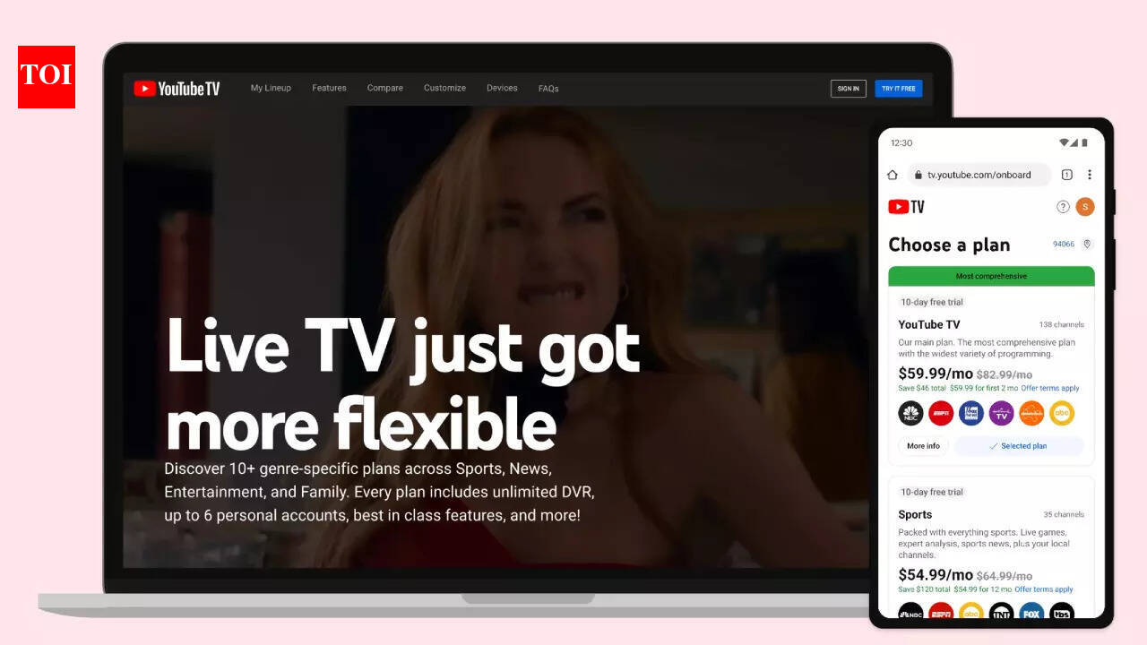 YouTube TV introduces subscription plans: Price, what you get and discounts
