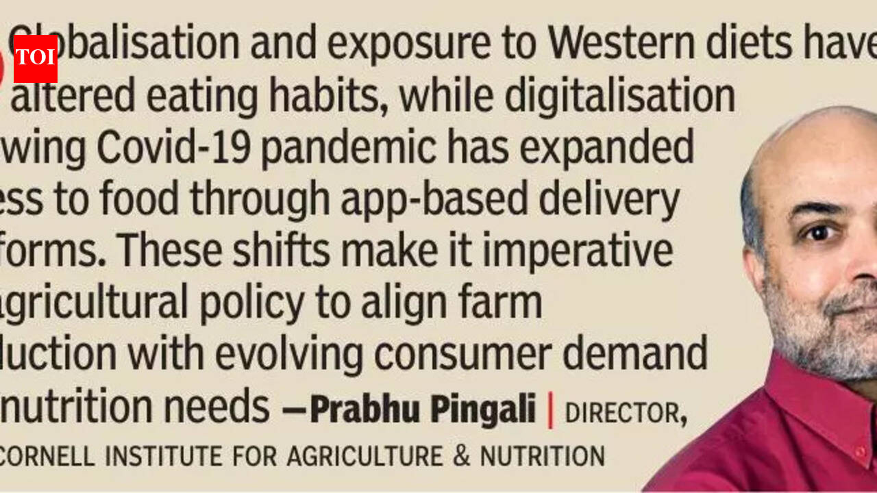 Food security alone not enough, focus must shift to nutrition, says agri expert Prabhu Pingali