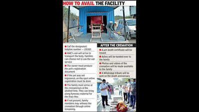 Ahmedabad: AMC’s CNG-fired pet dog crematorium fully operational