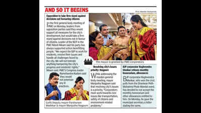 BJP’s Manjusha Nagpure is PMC mayor, Parshuram Wadekar deputy