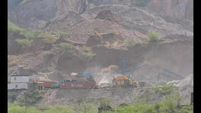 Drone mapping kicked off in Nuh to track mining violations in Aravalis