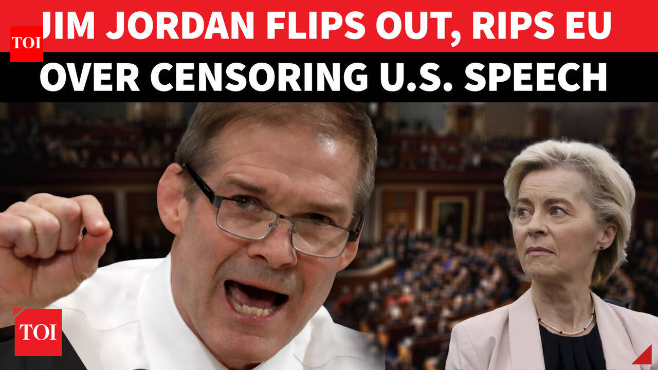 Jim Jordan Goes Ballistic, Rips EU On American Speech Censorship In House Hearing