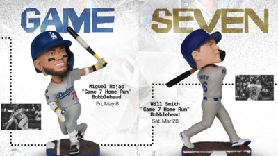  Relive the 2025 World Series clincher with iconic bobblehead giveaways
