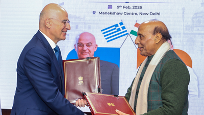 India, Greece ink joint declaration to boost defence industrial collaboration