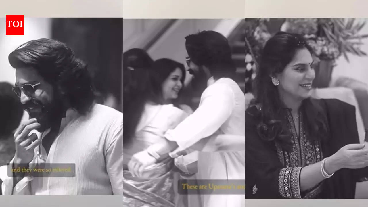 VIDEO: Upasana Kamineni says ‘My family is truly blessed’ after welcoming her twin boy and girl with Ram Charan