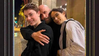 John Travolta shares a rare family photo with kids Ella and Benjamin: 'My beautiful babies’