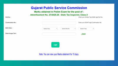 GPSC STI result 2026 declared at gpsc.gujarat.gov.in, download category-wise cut-offs, final answer key here