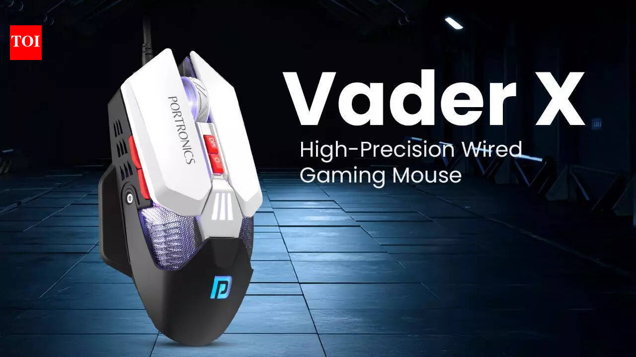 Portronics Vader X debuts with precision tracking, customizable control and RGB design