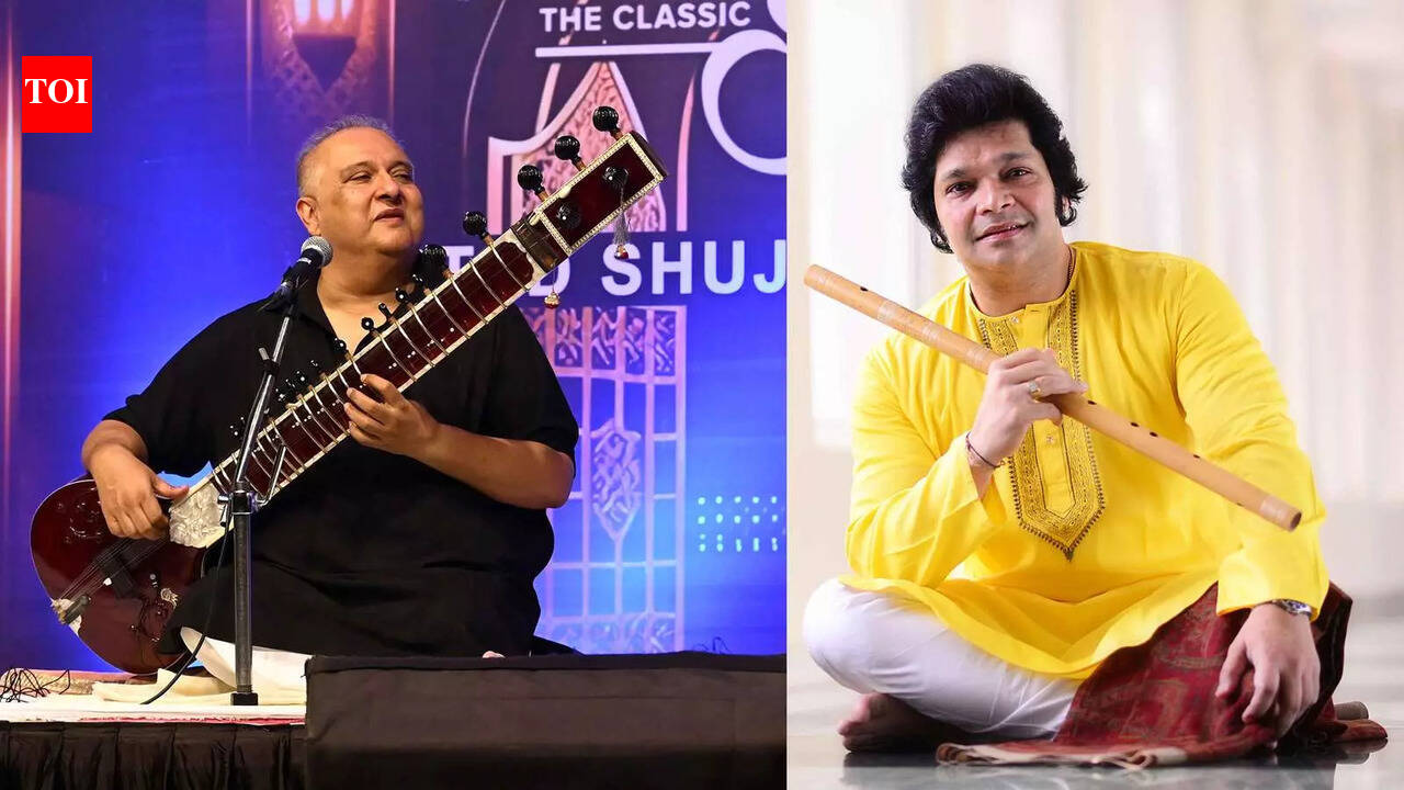 The joy of music lies in practice, play, and the love of the audience: Ustaad Shujaat Husain Khan &amp; Pandit Rakesh Chaurasia