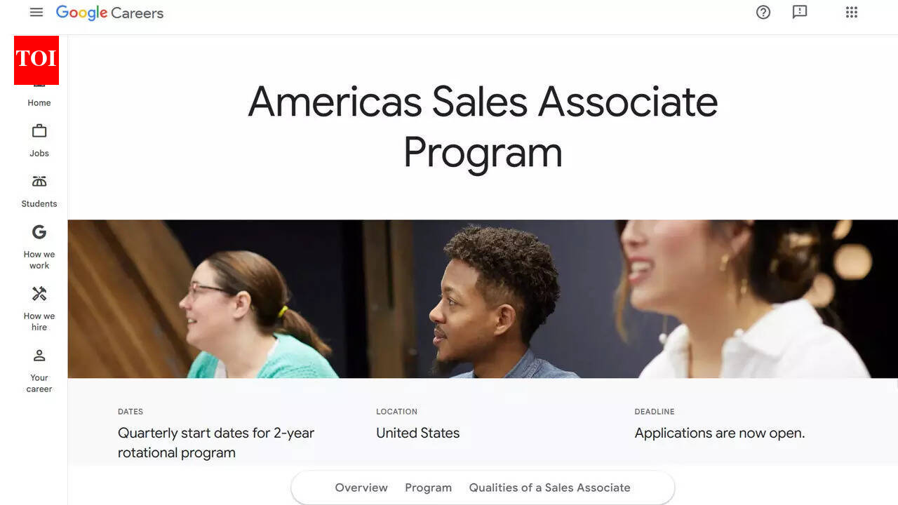 Google hiring recent grads for sales associate roles: Know eligibility and apply online