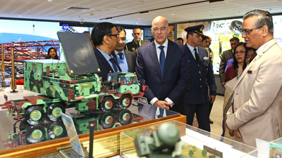 India, Greece deepen defence ties; Greek minister reviews Indian weapon systems, including Akash