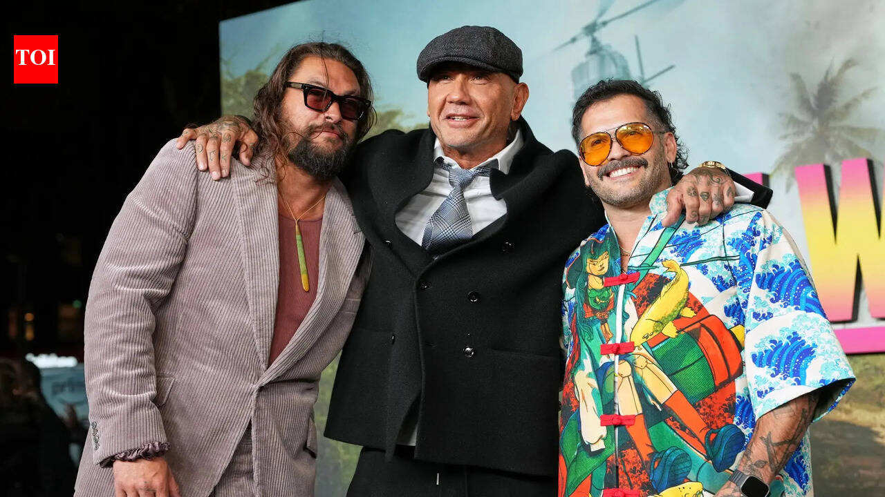 'They are playing heightened versions of themselves': 'The Wrecking Crew' director on Jason Momoa and Bautista
