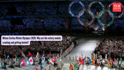  Why are the victory medals cracking and getting dented?