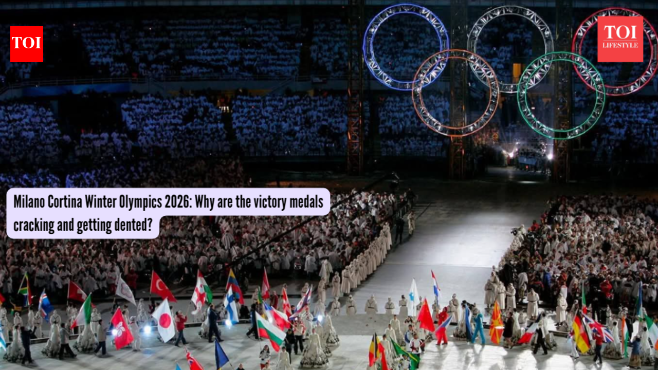 Milano Cortina Winter Olympics 2026: Why are the victory medals cracking and getting dented?